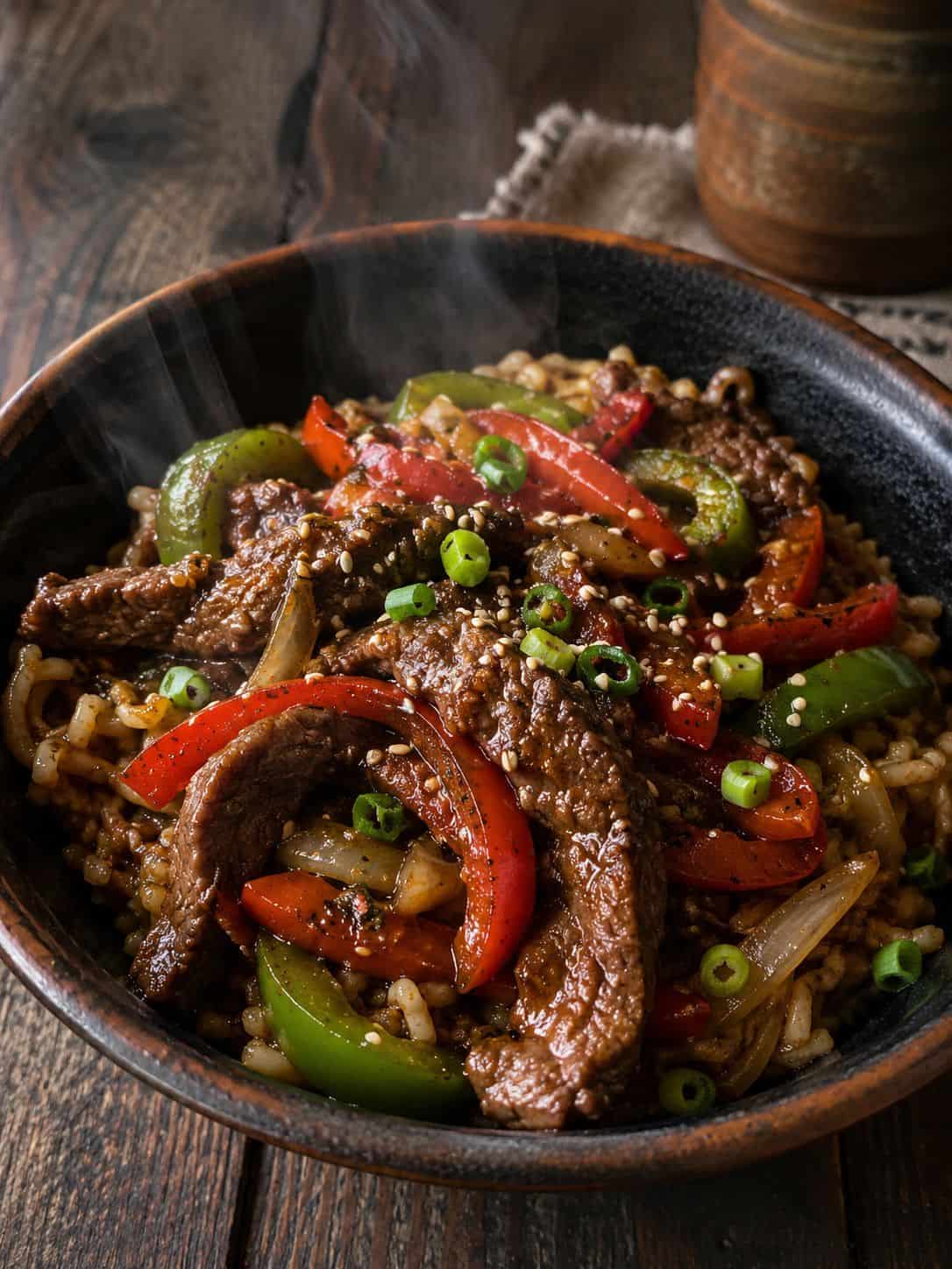 Cajun Beef Stir Fry Recipe (Spicy, 20-Minute Weeknight Dinner) cajun beef stir fry RECIPES