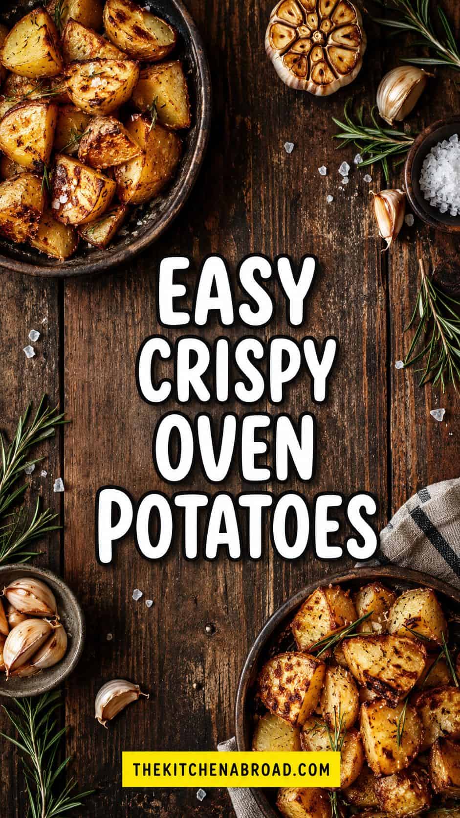 Easy Crispy Oven Potatoes Recipe Easy Crispy Oven Potatoes Recipe