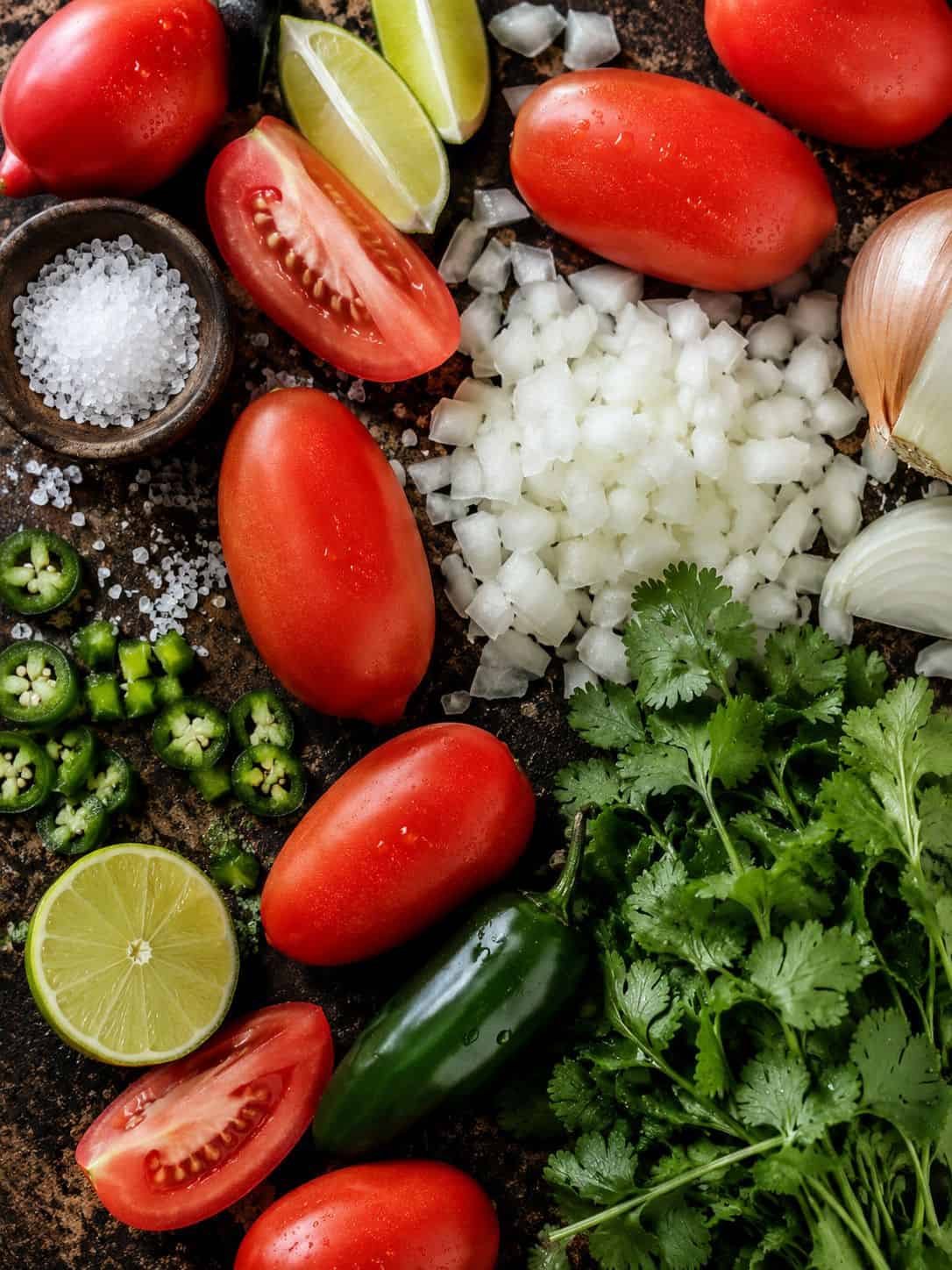 Easy Fresh Salsa Recipe (Pico de Gallo) pico de gallo RECIPES