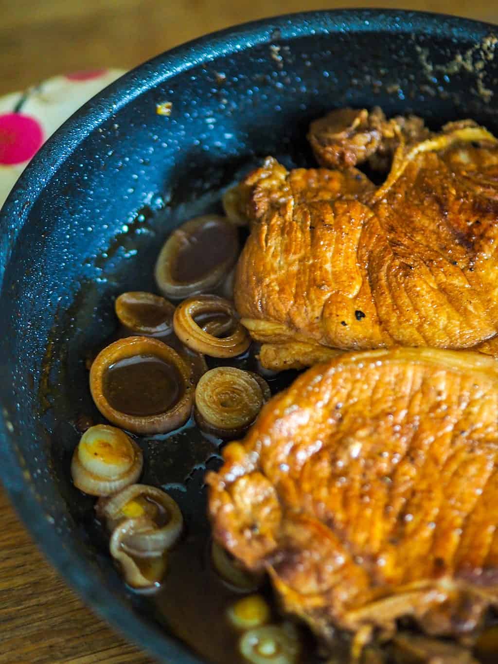 Pork Bistek Tagalog Recipe That Melts in Your Mouth Every Single Time Caramelized onion rings for bistek