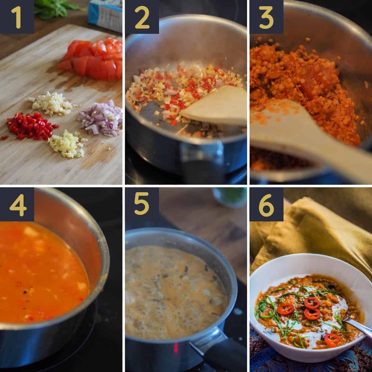 Quick Vegan Thai Curried Lentil Coconut Soup Quick Vegan Thai Curried Lentil Coconut Soup step by step guide