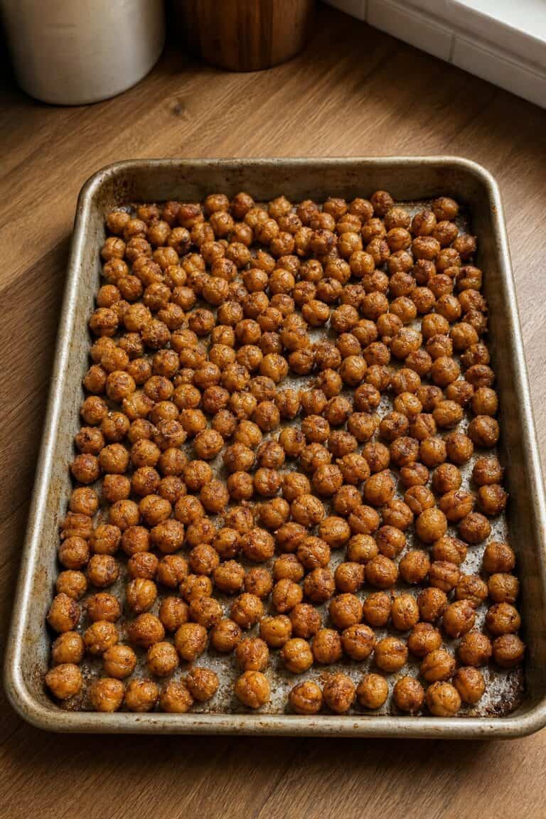 Air Fryer Chickpeas Recipe That Stays Crispy (28 Minutes)