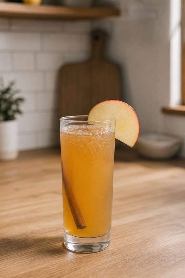 Home Apple Cinnamon Sparkler Recipe