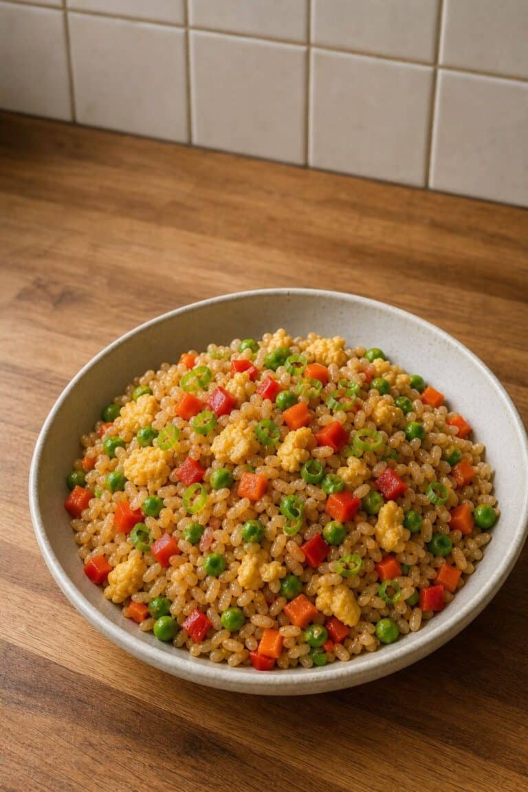 Brown Rice Fried Rice Recipe: Healthy, Ready in 15 Minutes