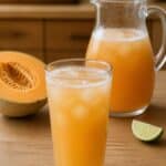 Home Cantaloupe Juice Recipe: 3 Ingredients, 5 Minutes, No Juicer Needed