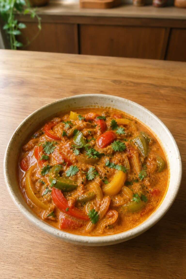 Capsicum Curry Recipe: A Bold, Aromatic One-Pot Curry