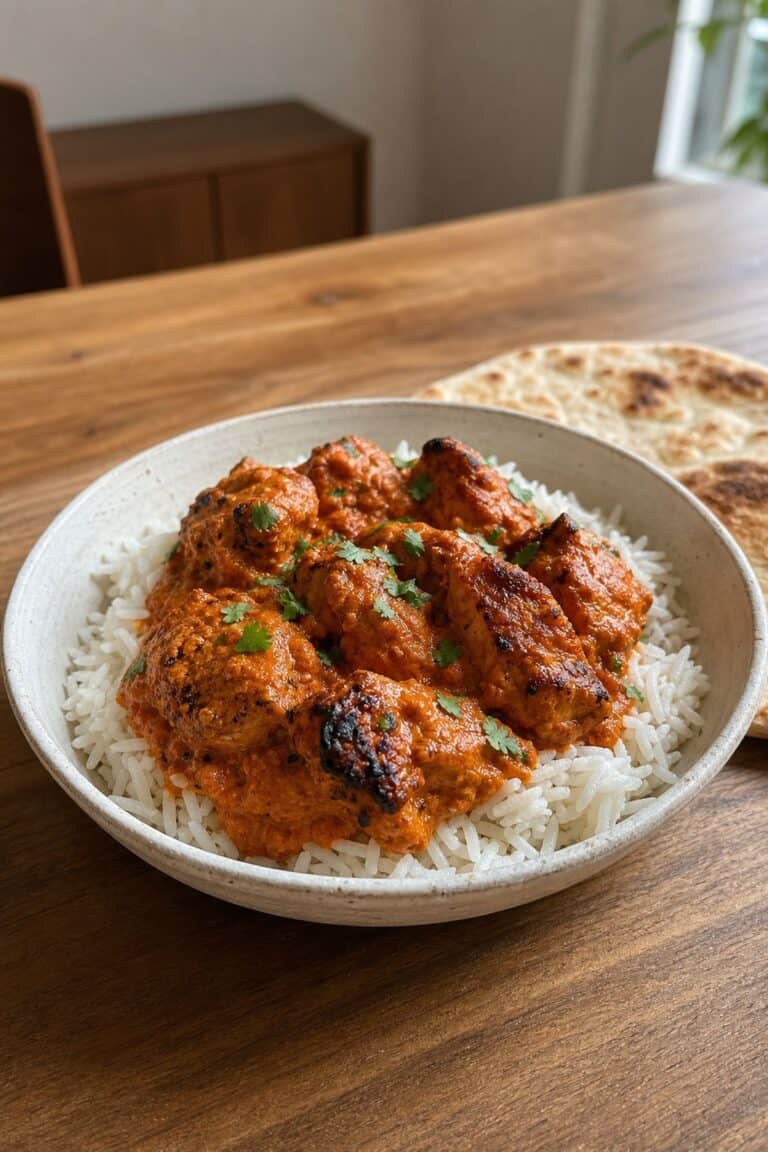 Easy Chicken Tikka Masala Recipe (Yogurt-Marinated Thighs)