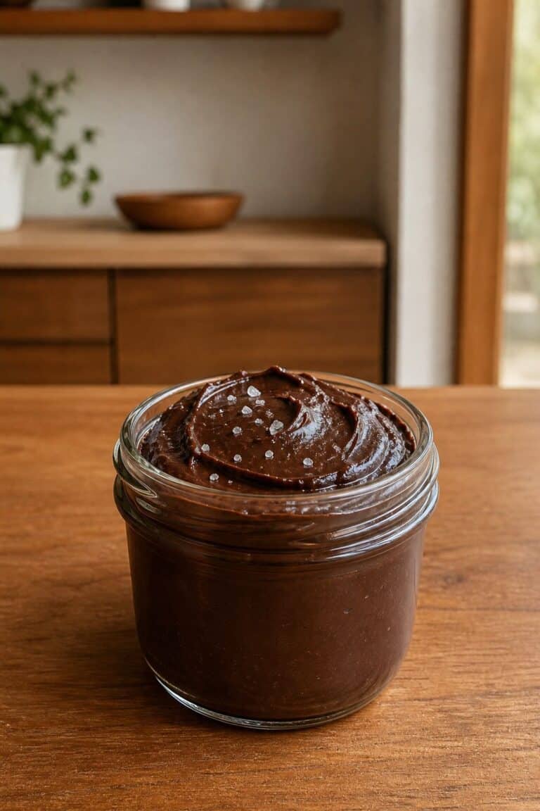 Chocolate Cocoa Tahini Recipe (5 Minutes, 5 Ingredients)