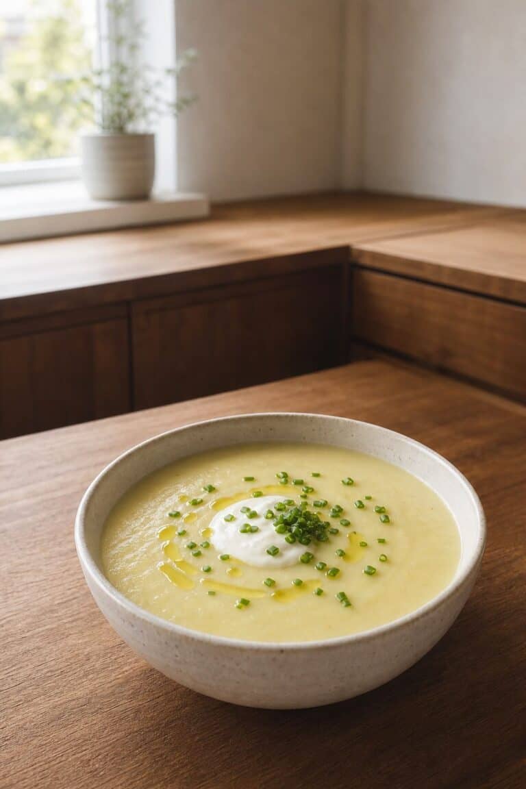 Healthy Leek and Potato Soup Recipe Without Cream (45 Min)