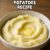Perunamuusi: Finnish Mashed Potatoes Finnish mashed potatoes recipe pin with a bowl of creamy perunamuusi