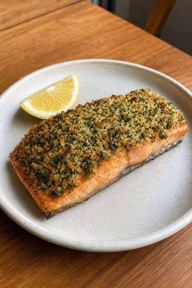 Herb-Crusted Salmon Recipe
