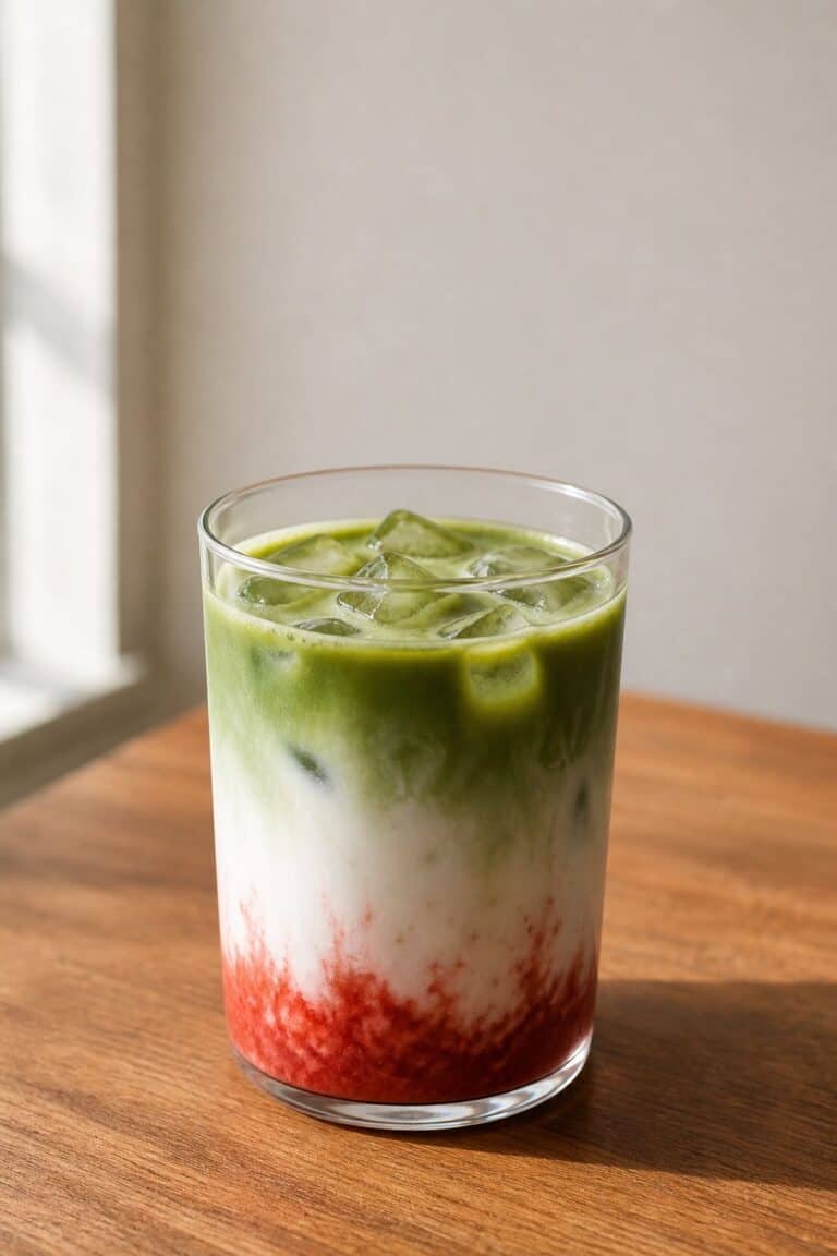 Strawberry Matcha Latte Recipe