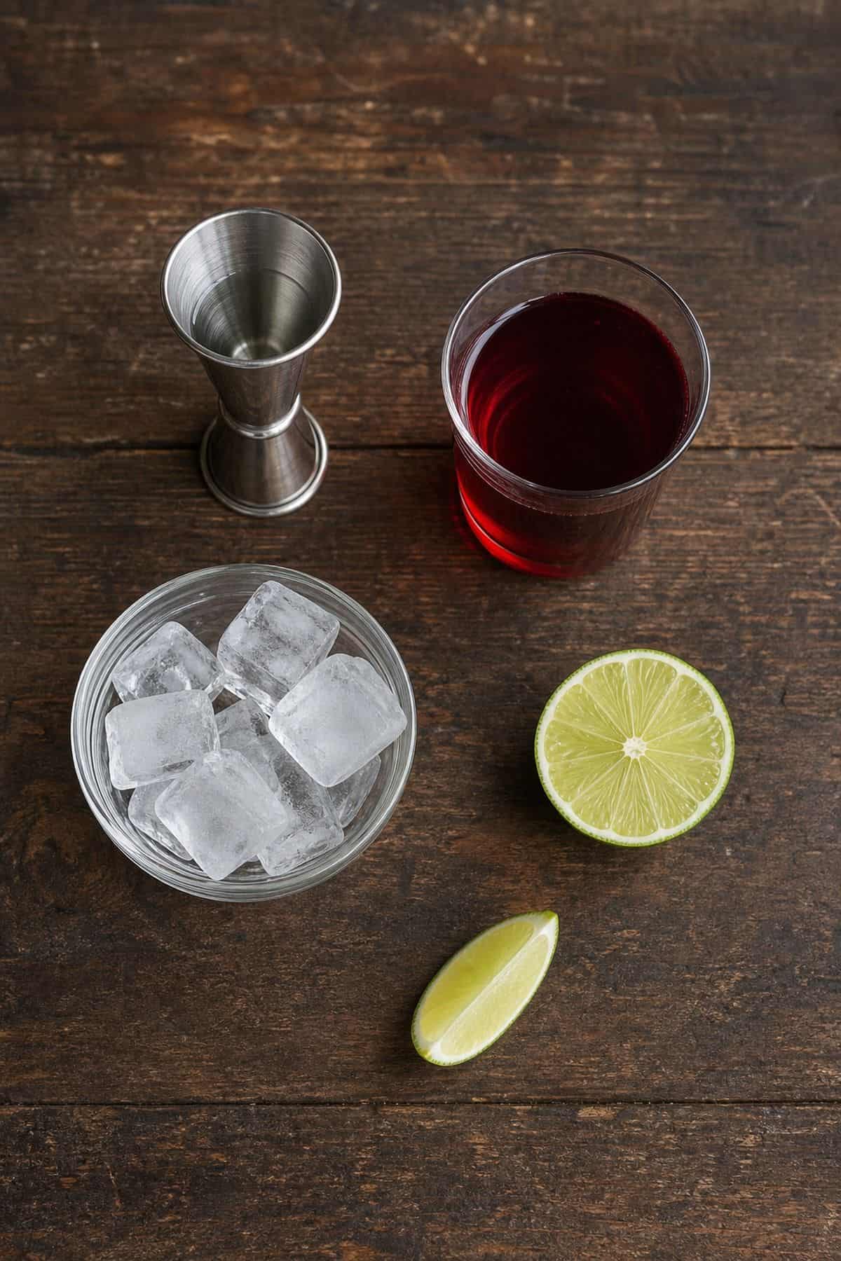 Vodka Cranberry Cocktail Vodka cranberry cocktail ingredients with vodka cranberry juice lime and ice