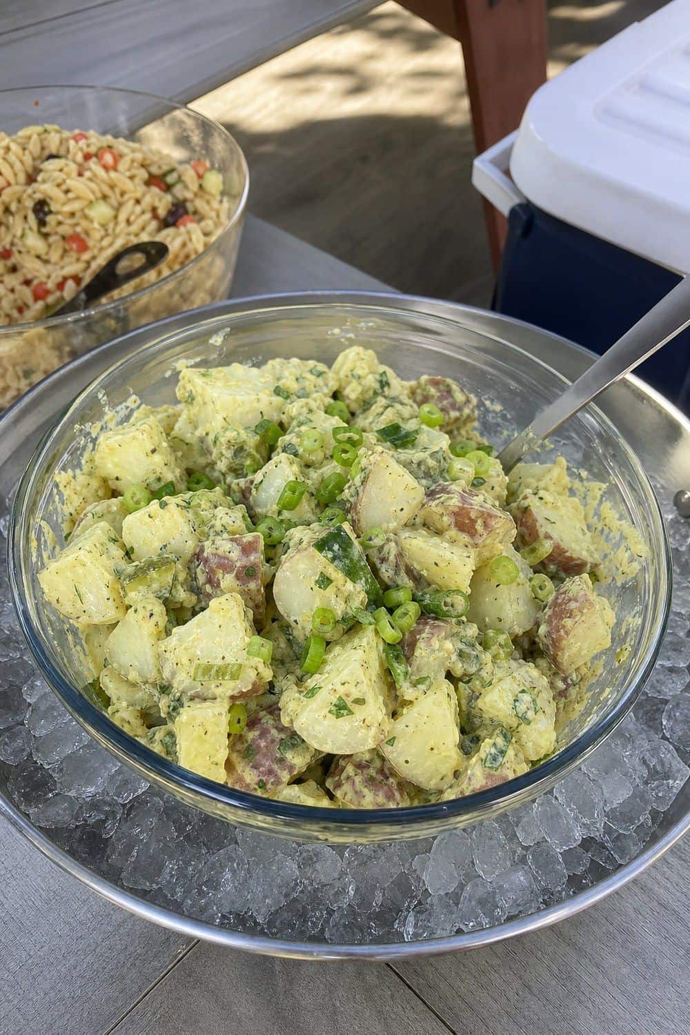 25 Backyard BBQ Food Ideas for a Crowd-Pleasing Summer Menu 9. Tangy Potato Salad for backyard BBQ food ideas