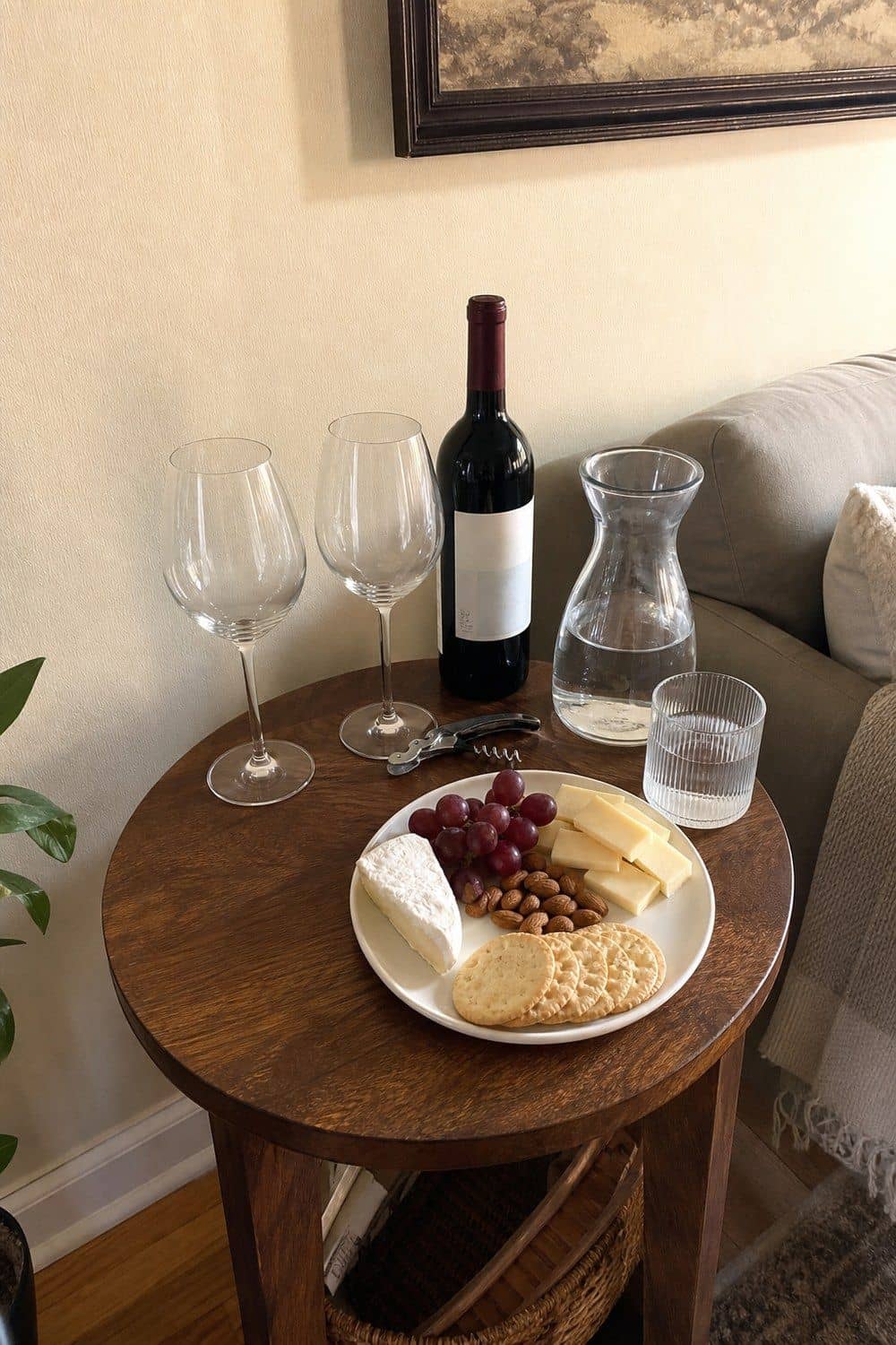 25 Book Club Food Ideas for Easy Conversation and Snacking 15. Set Up a Wine and Cheese Corner for book club food ideas