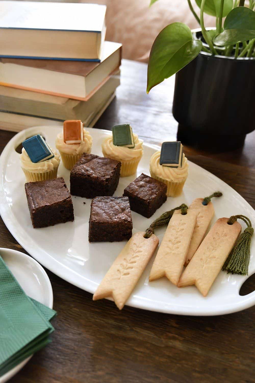 25 Book Club Food Ideas for Easy Conversation and Snacking 16. Add a Book-Themed Dessert Bite for book club food ideas