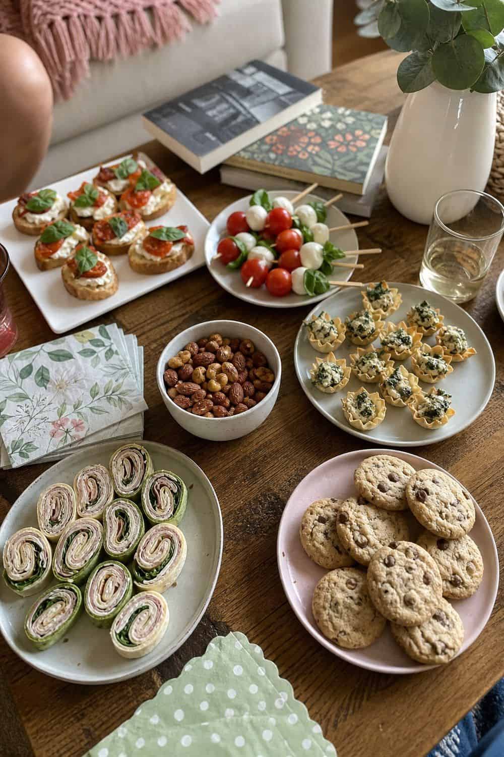 25 Book Club Food Ideas for Easy Conversation and Snacking 19. Keep Every Bite Fork-Free for book club food ideas