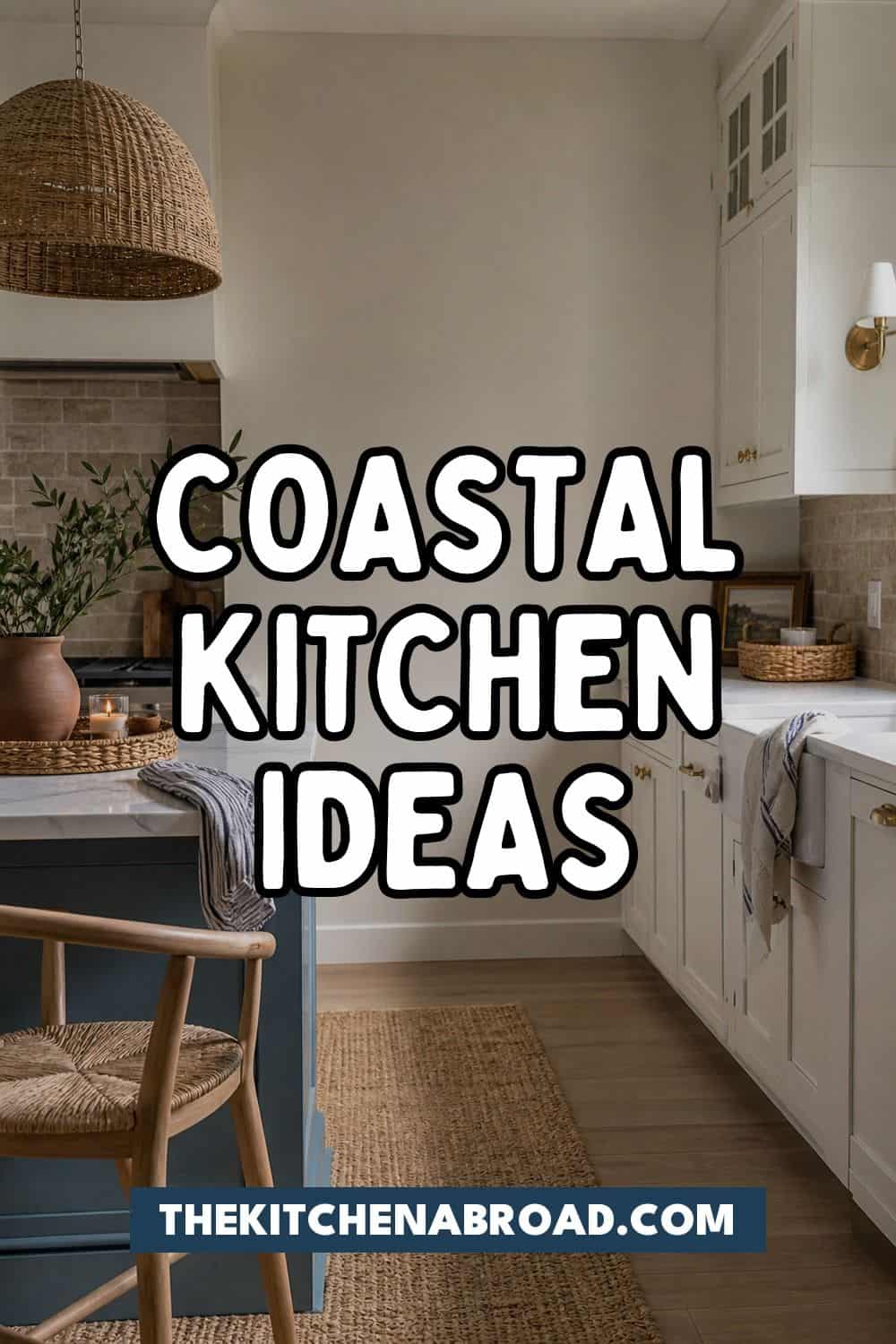 25 Coastal Kitchen Ideas for a Beautiful Kitchen Coastal kitchen ideas Pinterest pin