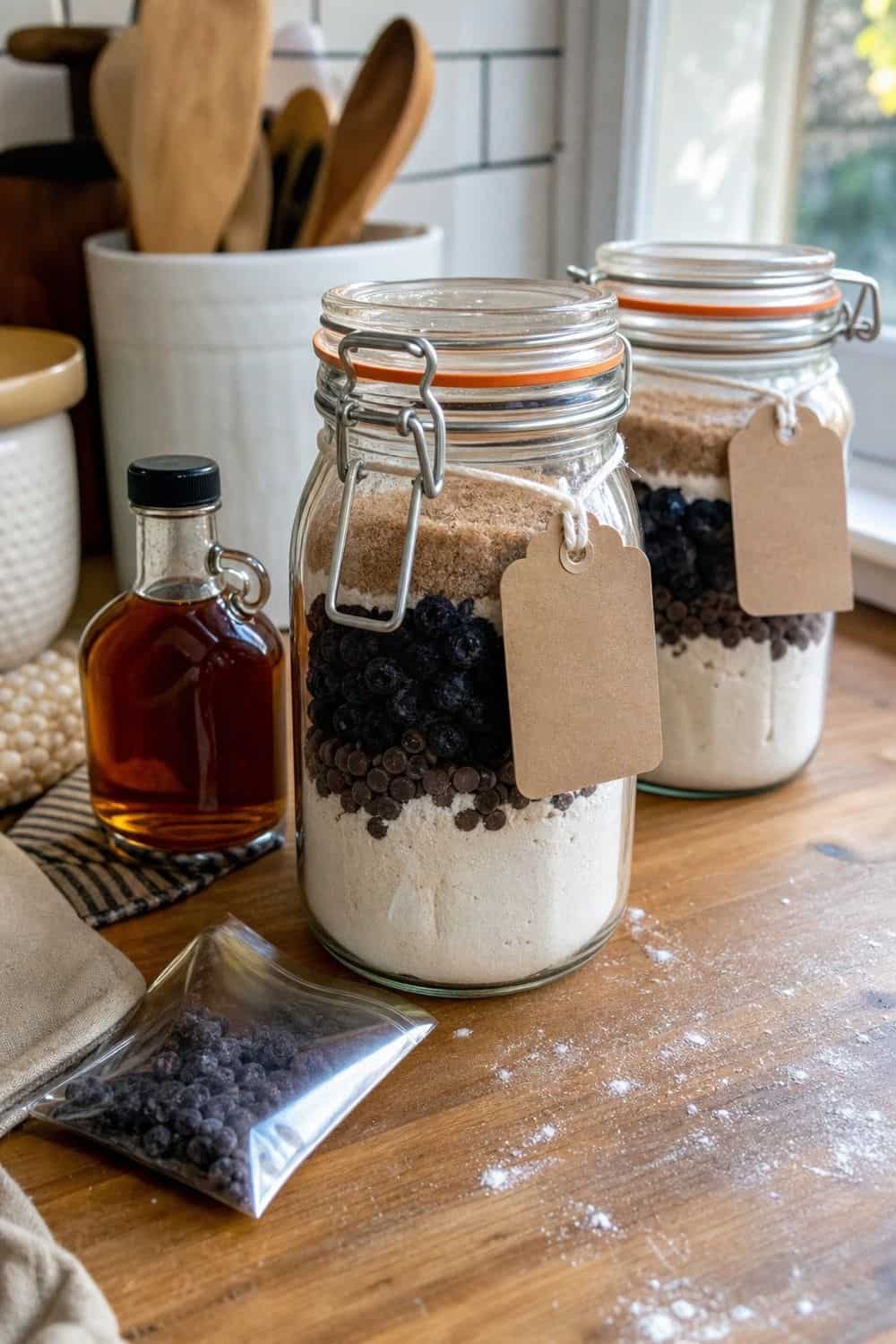 15 Edible Gift Ideas for Cozy Food Moments edible gift ideas section 04 pancake morning gift jar