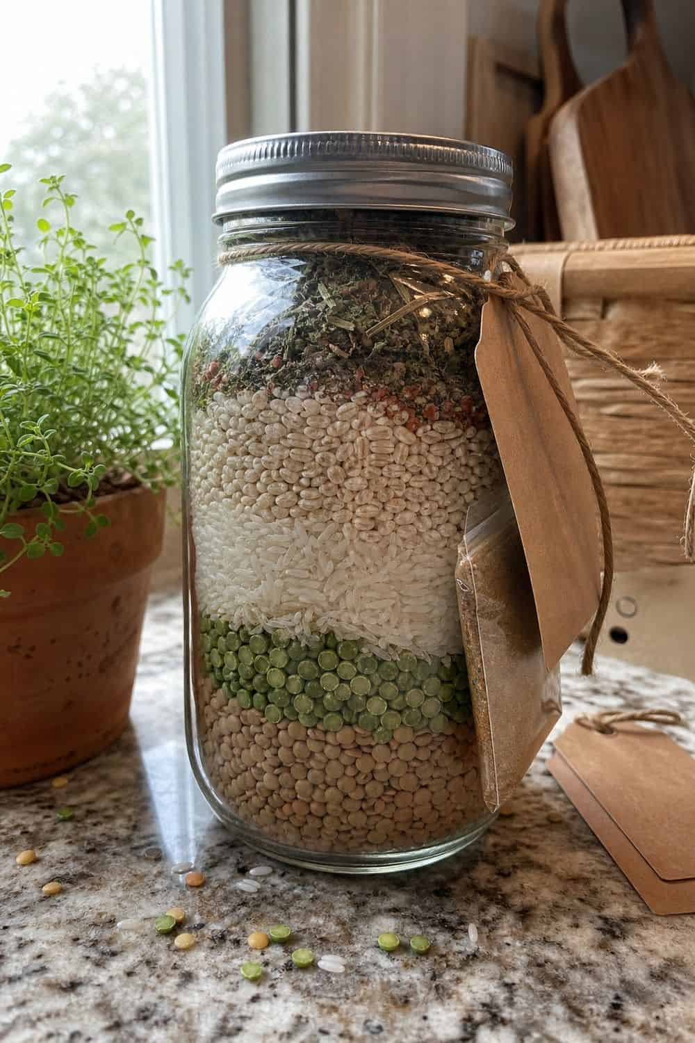 15 Edible Gift Ideas for Cozy Food Moments edible gift ideas section 05 soup mix in a jar