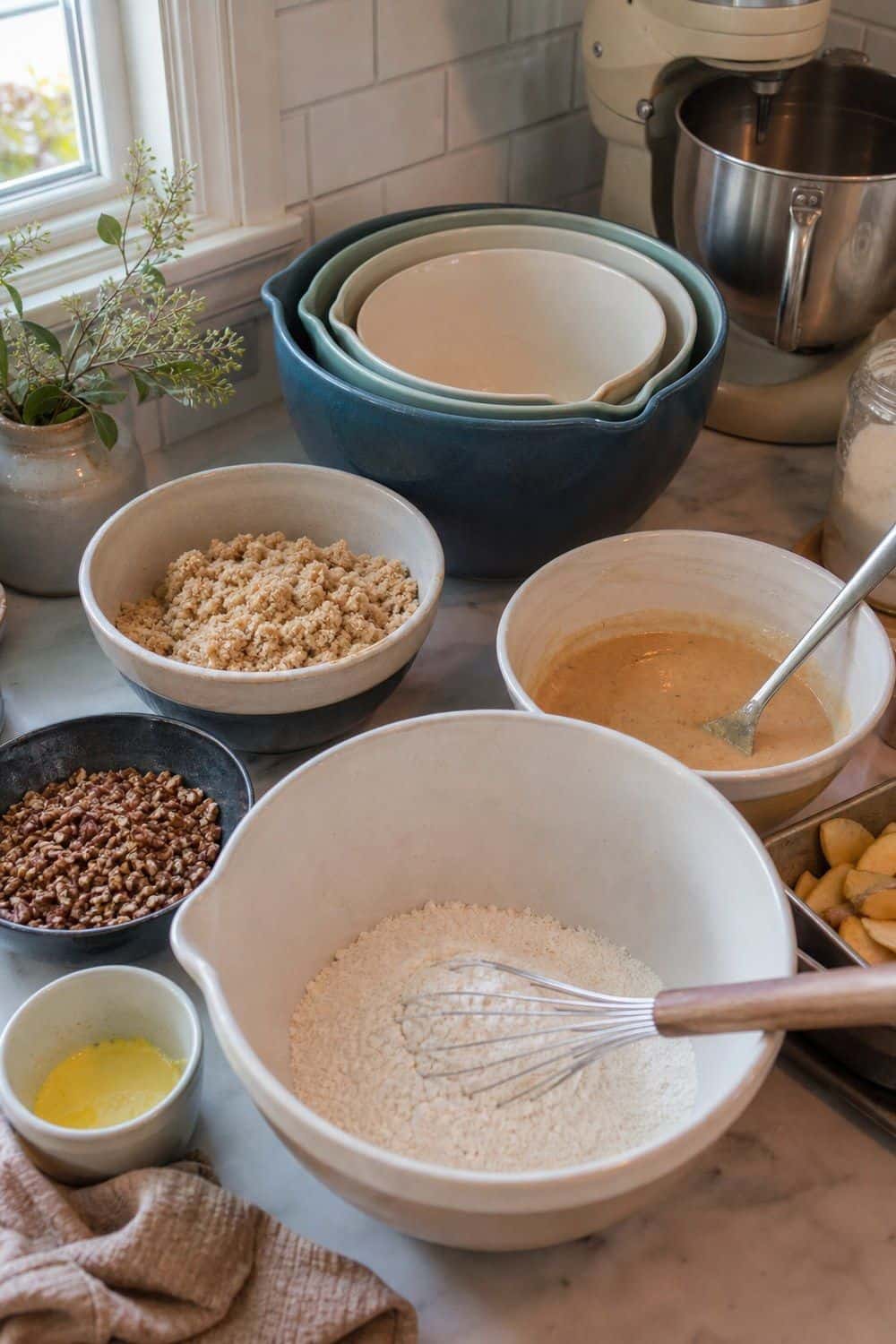 25 Best Fall Baking Supplies Worth Buying Mixing Bowl Set for Multi-Part Recipes for fall baking supplies in a casual home kitchen