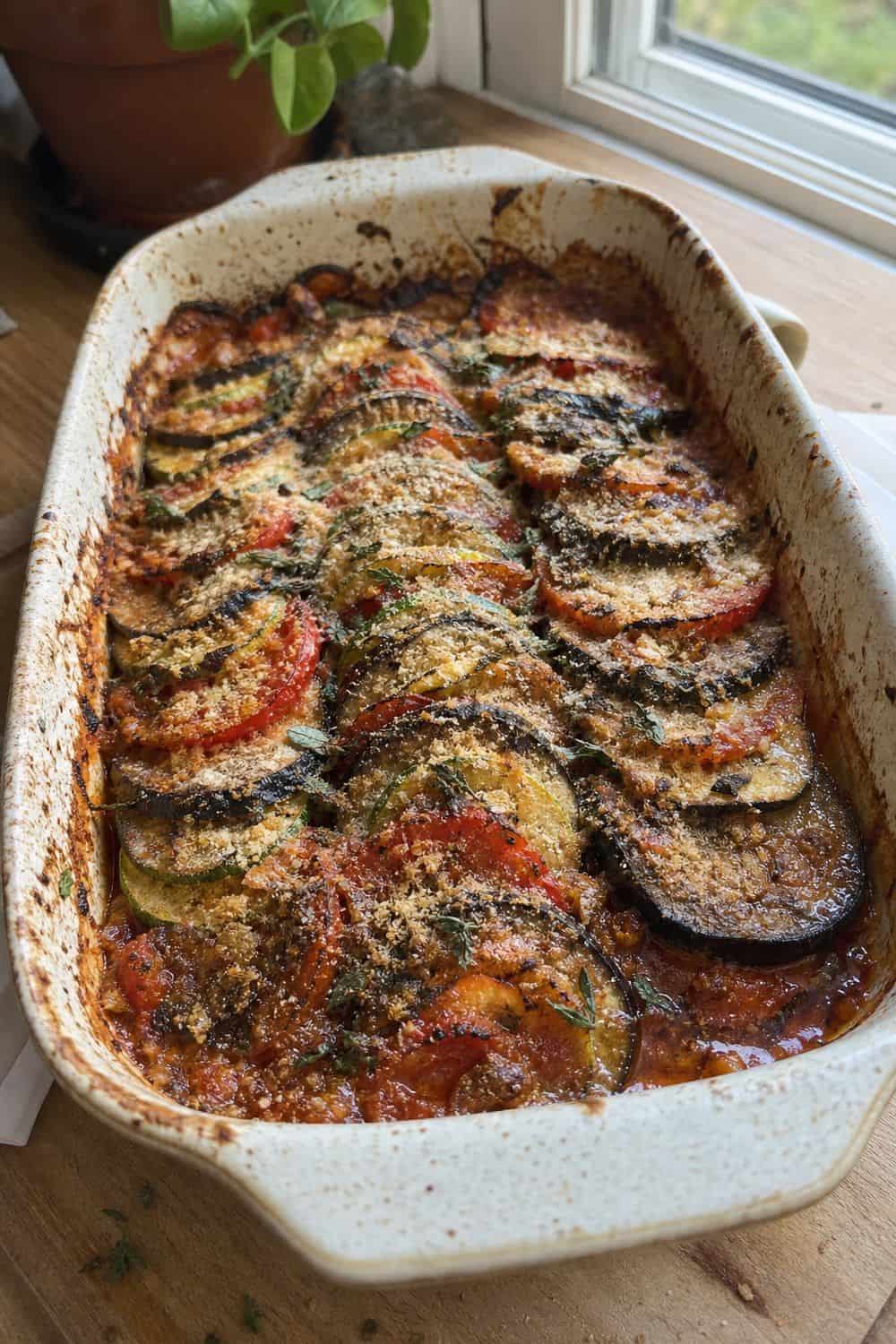 15 Farm Stand Dinner Ideas for Cozy Food Moments Eggplant Tomato Gratin