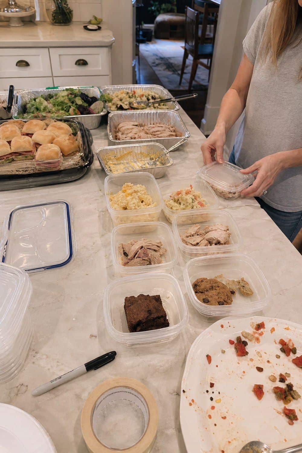25 Graduation Party Food Ideas for a Crowd-Friendly Buffet Pack Safe Leftovers in Take-Home Containers for a graduation party buffet