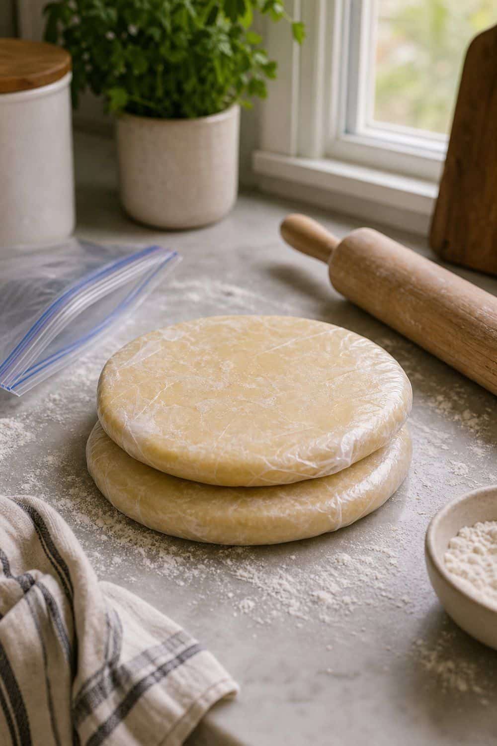 20 Holiday Freezer Prep Ideas That Make Life Easier Pie Crust Discs Before the Final Week for holiday freezer prep