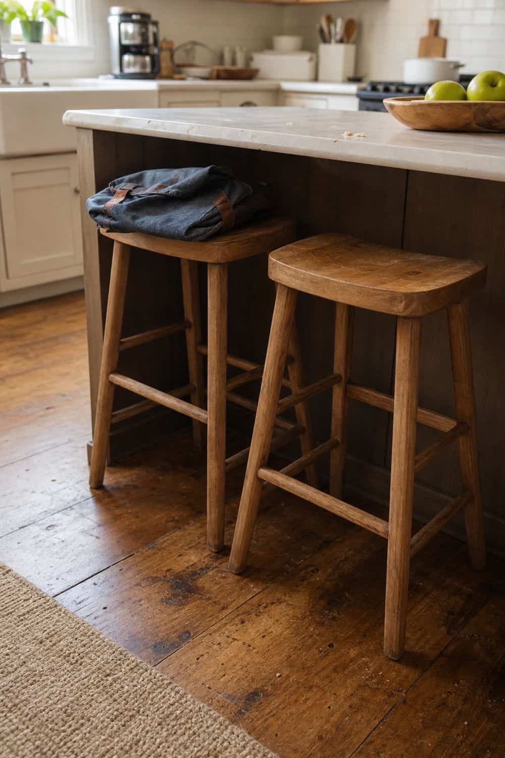 25 Best Natural Wood Kitchen Decor Finds Bar Stools for Island Warmth in a natural wood kitchen decor setup