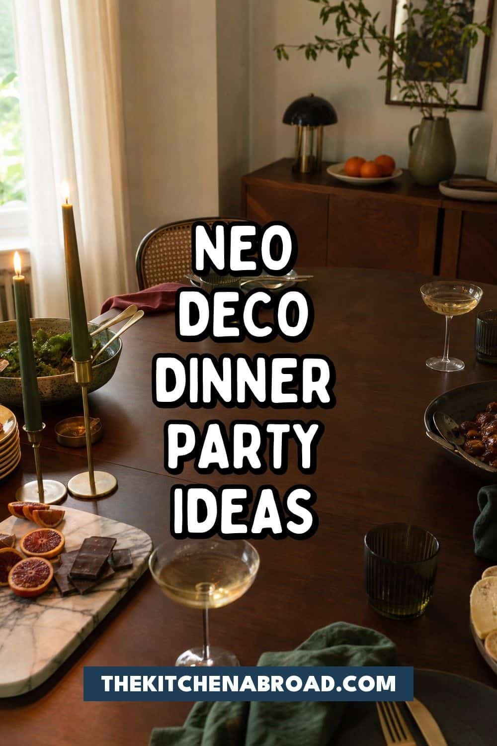 25 Neo Deco Dinner Party Ideas for Easy Hosting neo deco dinner party ideas pinterest pin