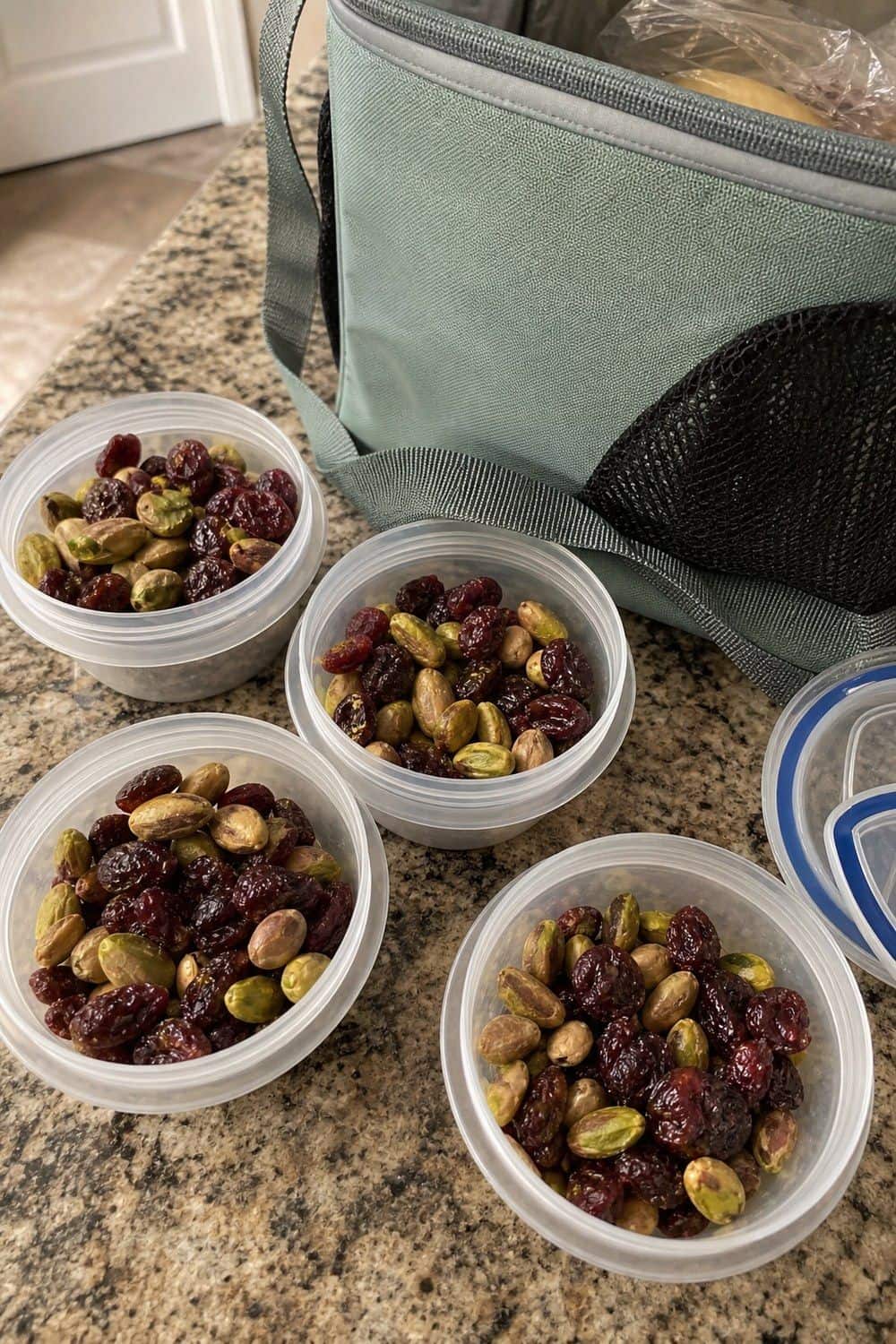 1. Pistachio and Dried Cherry Snack Cups