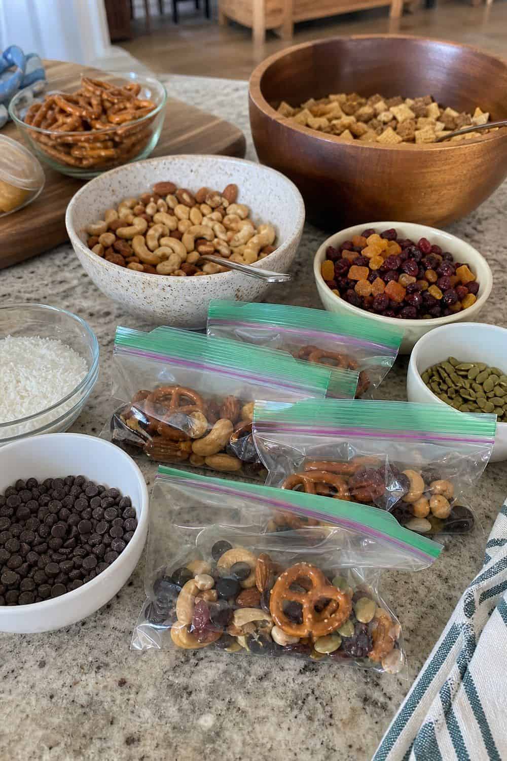 10. Road Trip Trail Mix Bar
