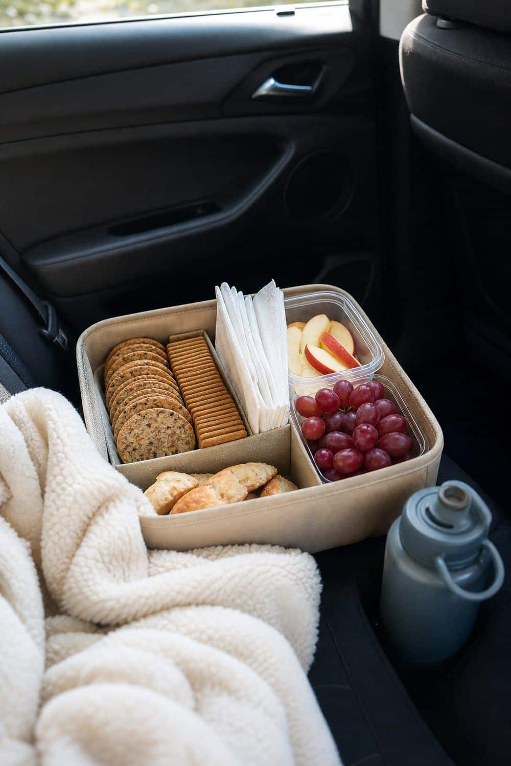 19. Backseat Cozy Snack Box