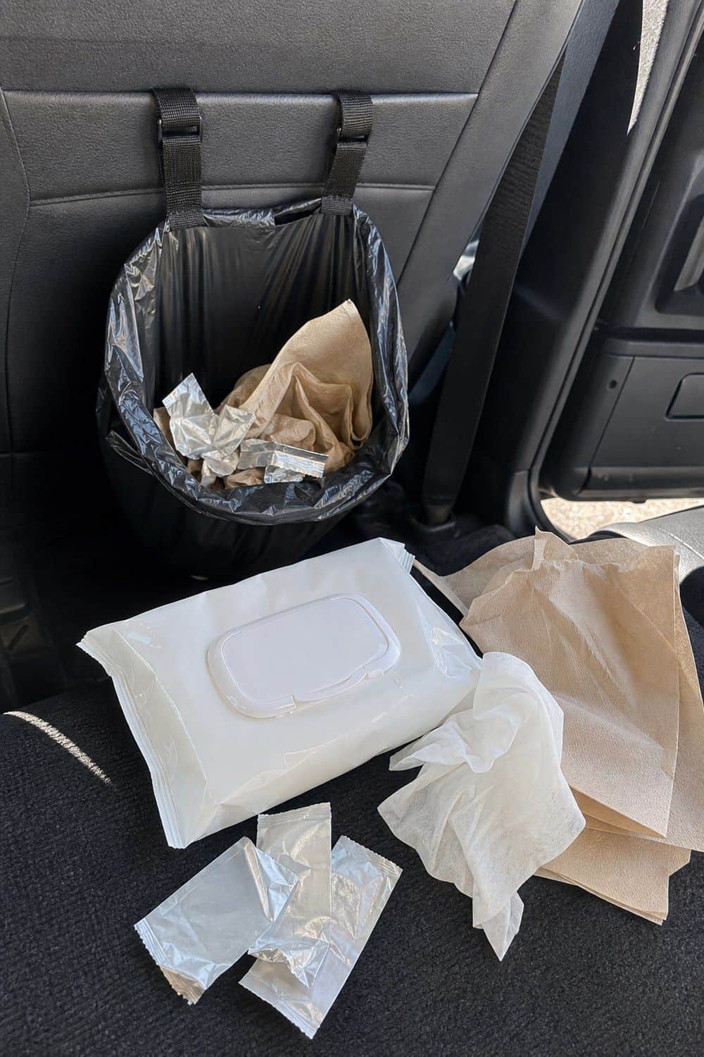 20. Trash and Wipe Station