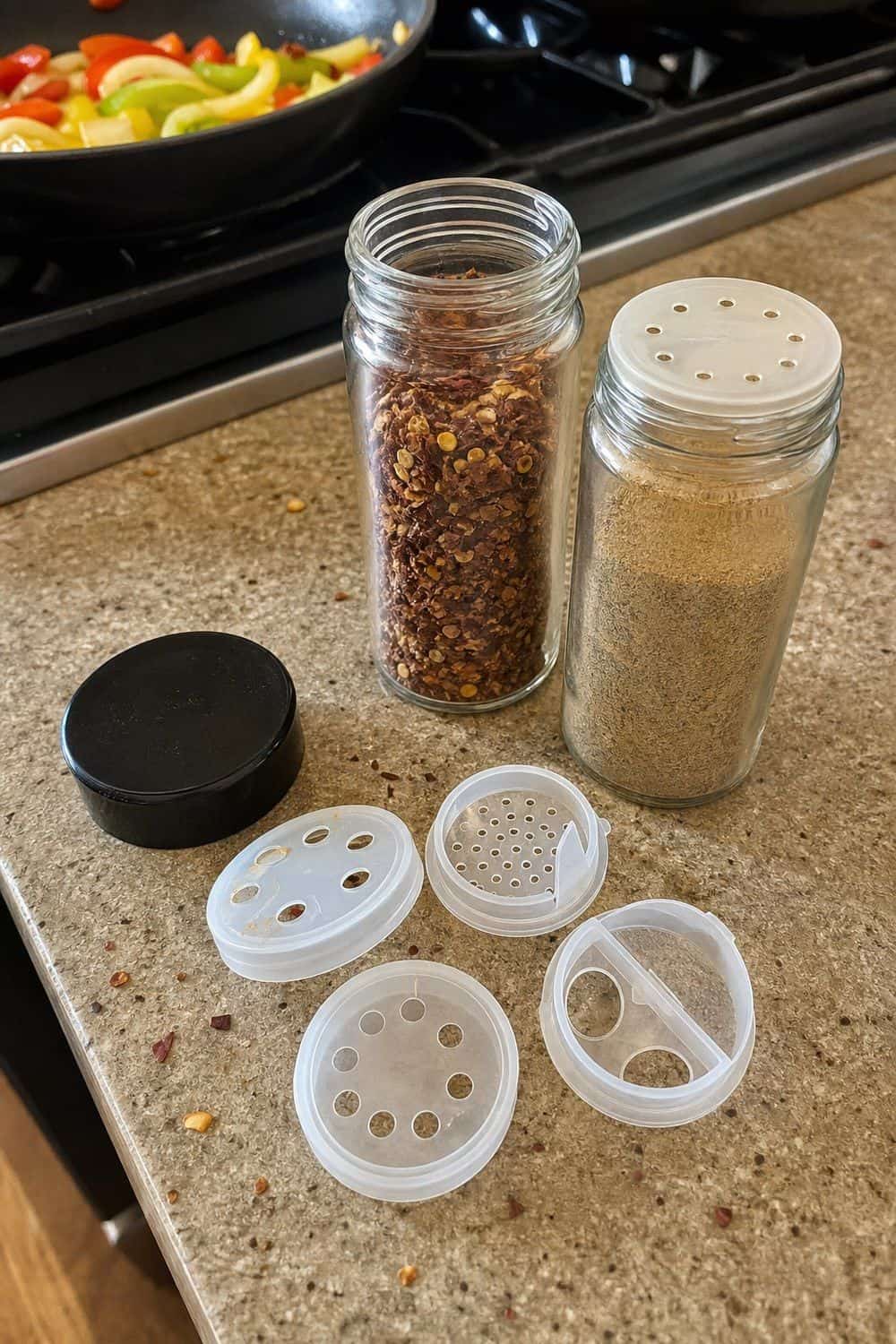 spice jars and labels section 15 spice jar shaker lids for cooking control