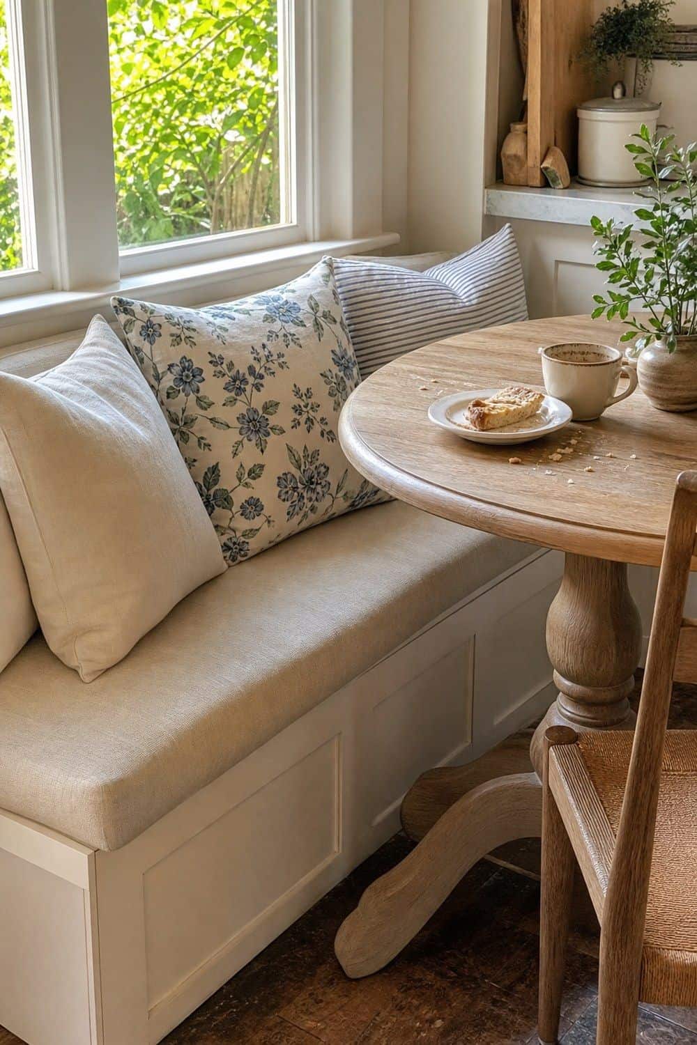 25 Spring Kitchen Decor Ideas for a Lighter Seasonal Refresh spring kitchen decor ideas section 20 lighter breakfast nook cushions