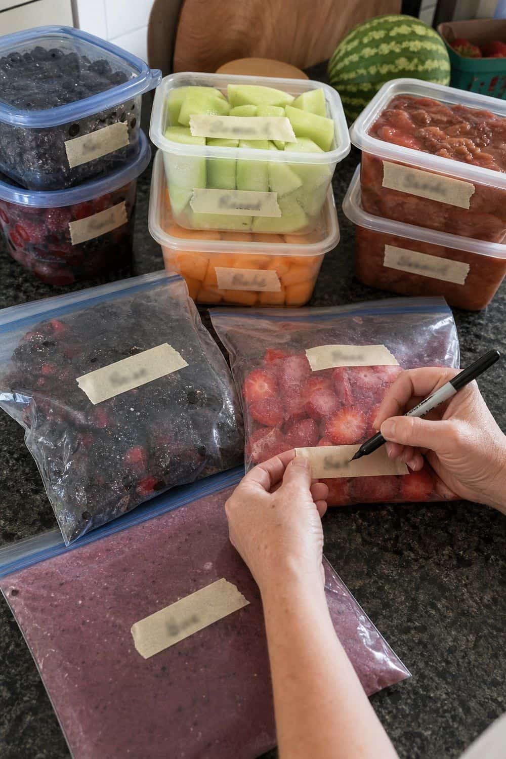 summer fruit storage section 20