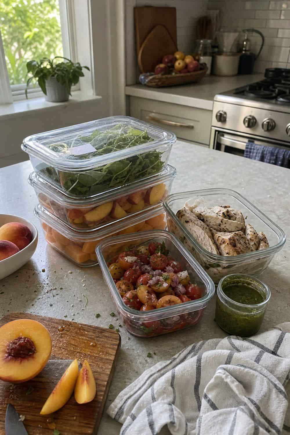 summer meal prep section 01 plan a three day summer prep window