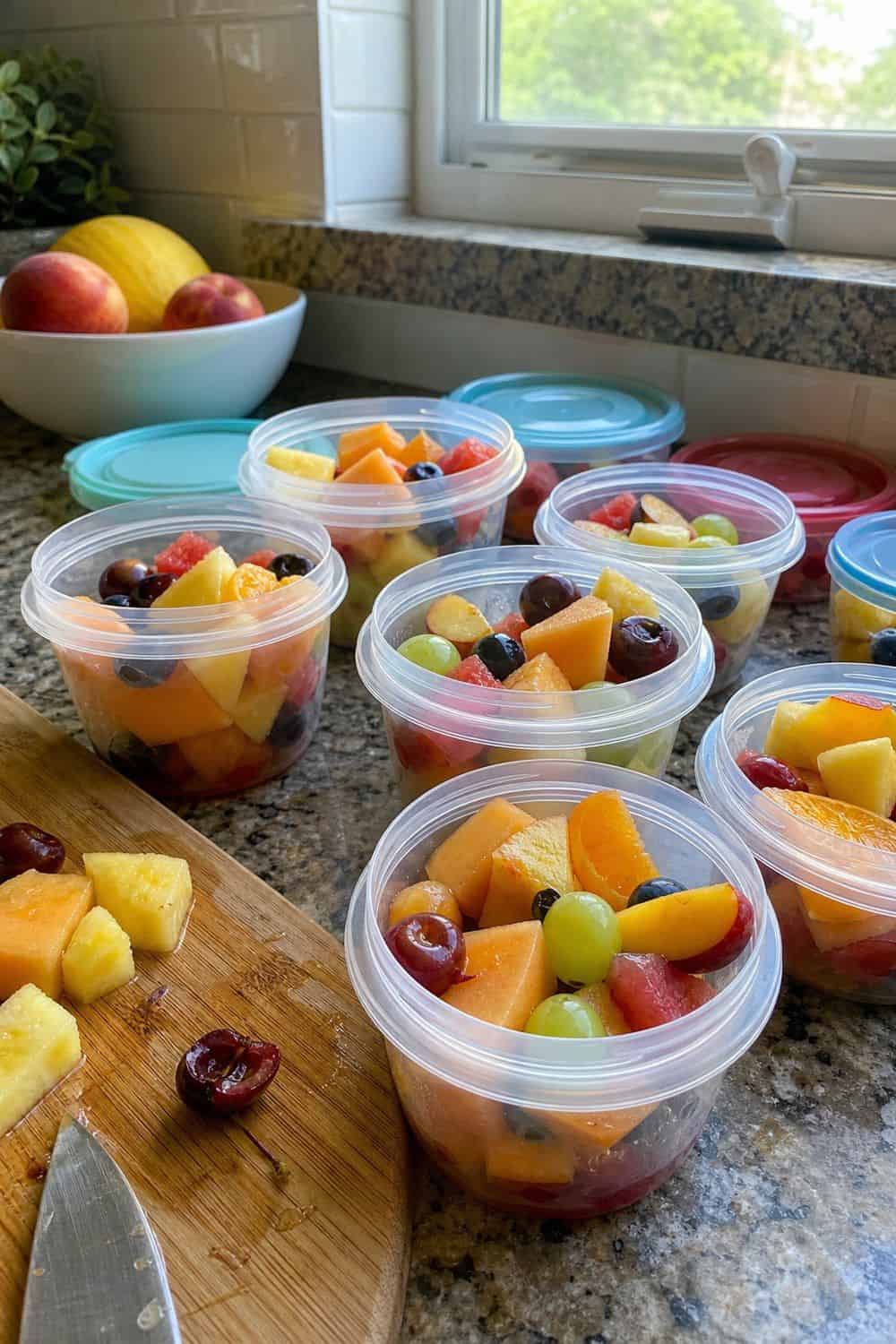 summer meal prep section 10 prep fruit cups for hot afternoons