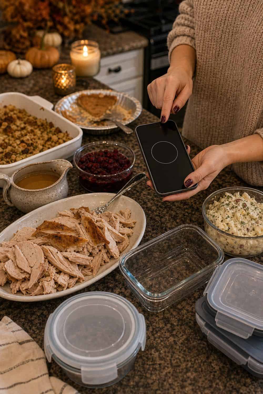 15 Thanksgiving Leftover Storage Ideas That Keep Food Fresh Two-Hour Leftover Timer for Thanksgiving leftover storage