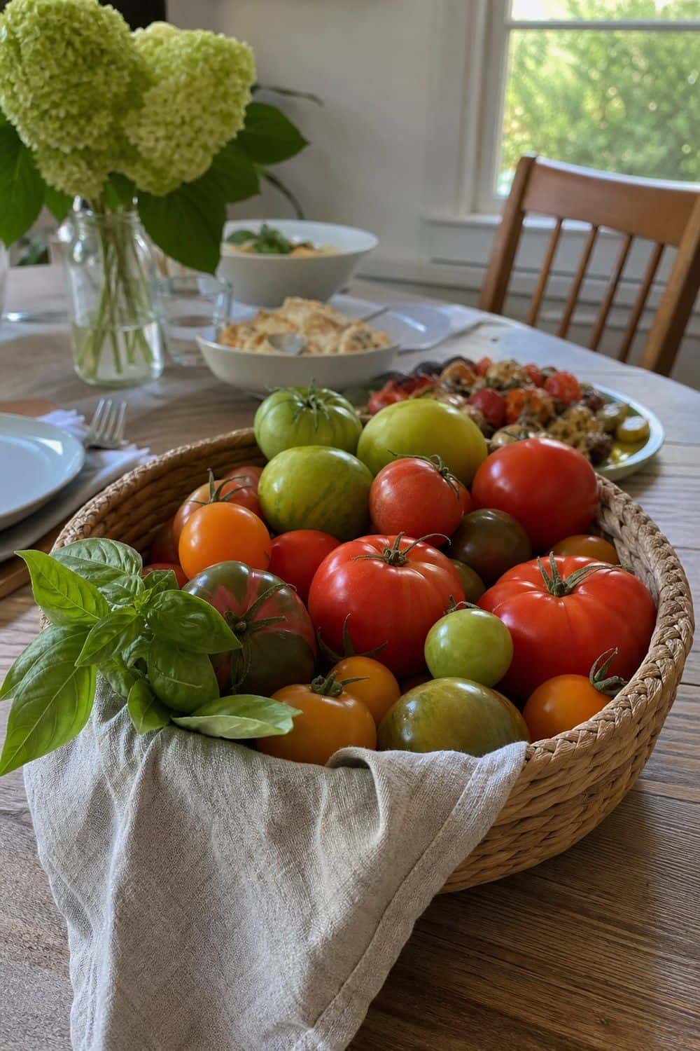 25 Tomato Dinner Party Ideas for Peak Summer Flavor tomato dinner party ideas section 19 decorate with a market basket of tomatoes