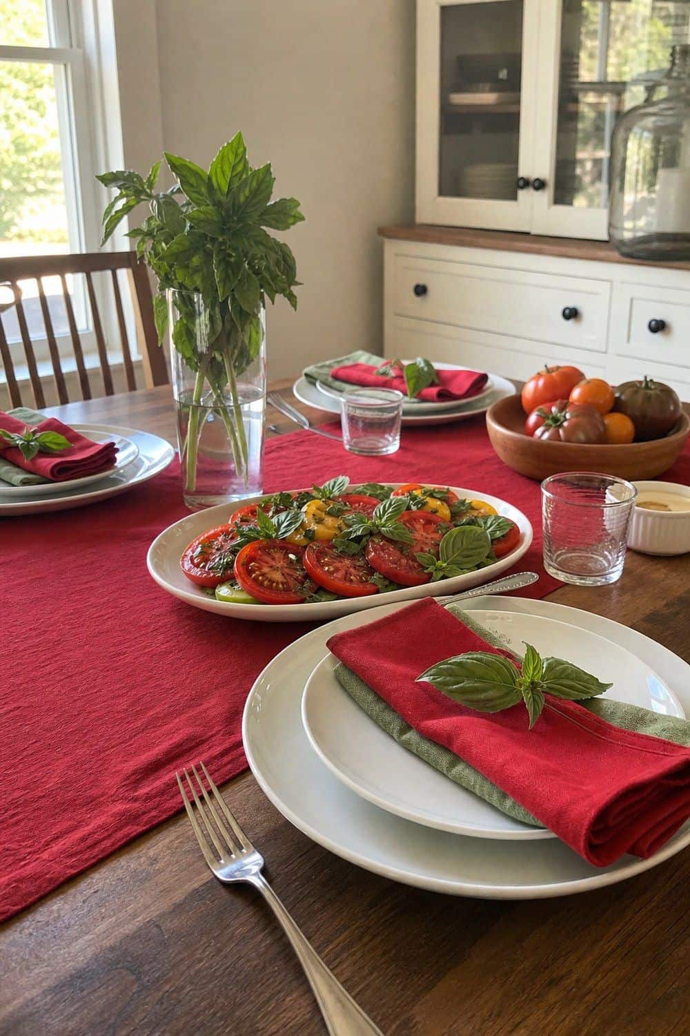 25 Tomato Dinner Party Ideas for Peak Summer Flavor tomato dinner party ideas section 20 choose tomato red and basil green linens