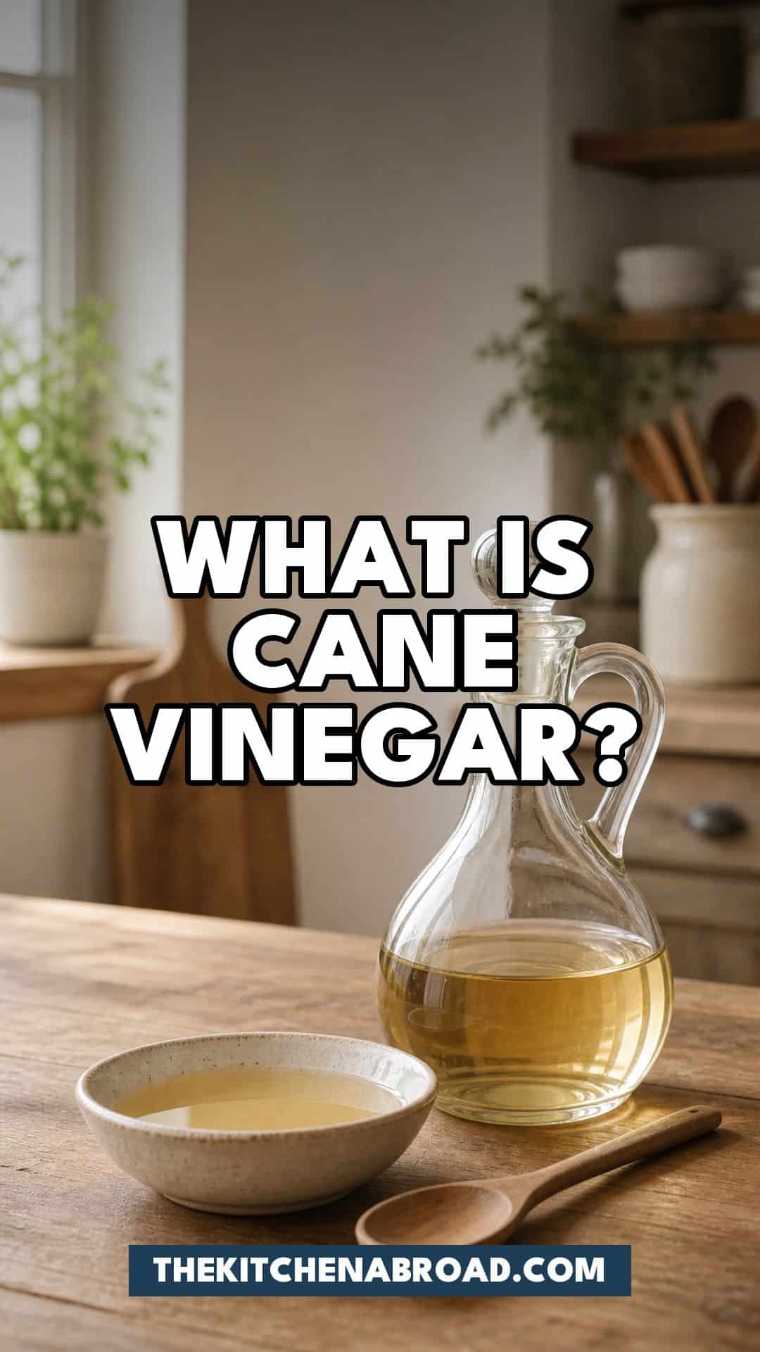 Pinterest pin for What Is Cane Vinegar? And 5 Best Alternatives!