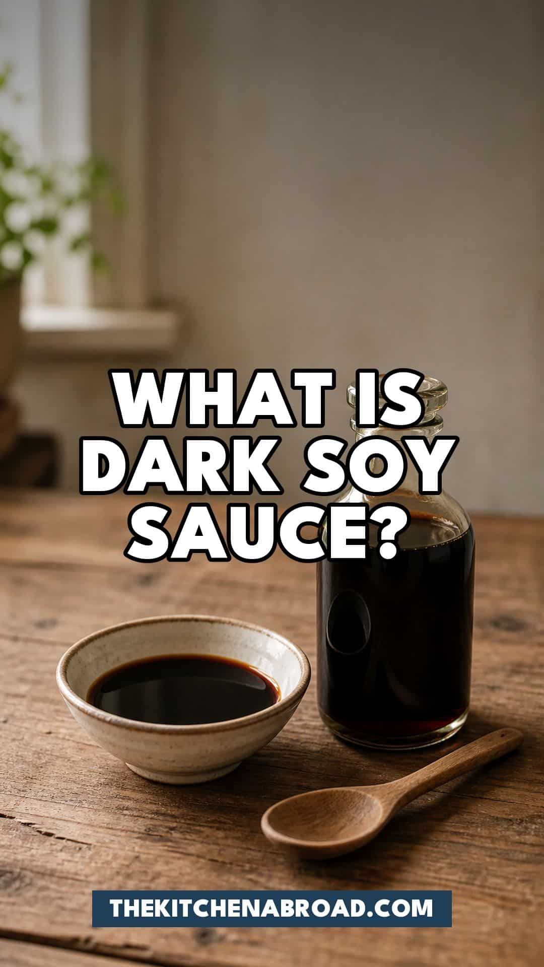What Is Dark Soy Sauce? And 5 Best Alternatives! Pinterest pin for What Is Dark Soy Sauce? And 5 Best Alternatives!
