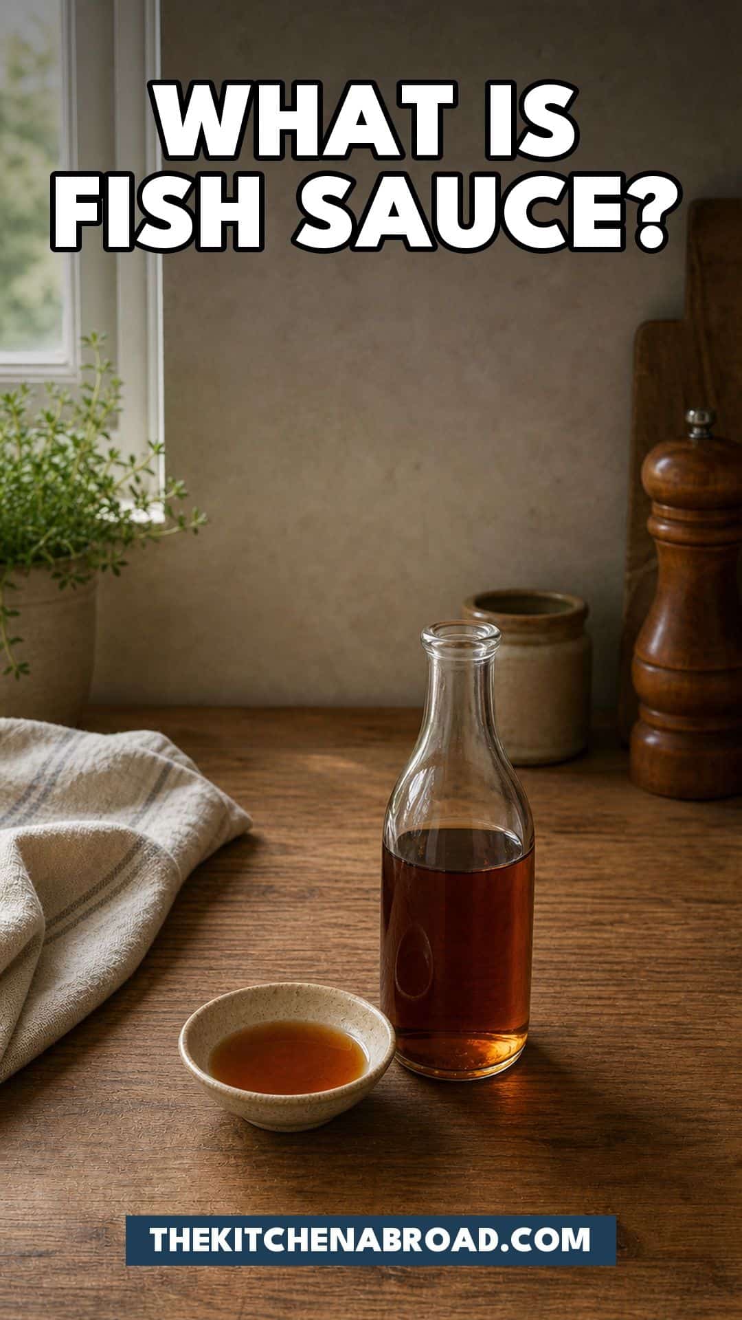 What Is Fish Sauce? And 5 Best Alternatives! Pinterest pin for What Is Fish Sauce? And 5 Best Alternatives!