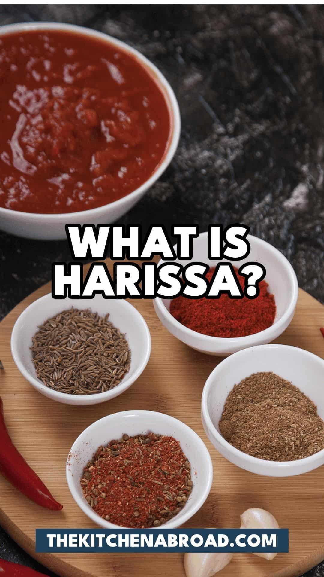 Pinterest pin for What Is Harissa? And 5 Best Alternatives!