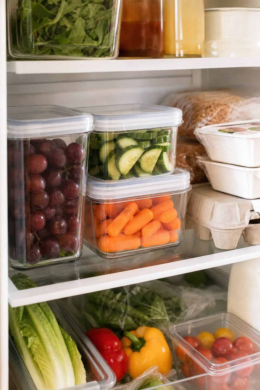 20 Aesthetic Fridge Ideas for a Cleaner, Prettier Fridge aesthetic fridge ideas 07
