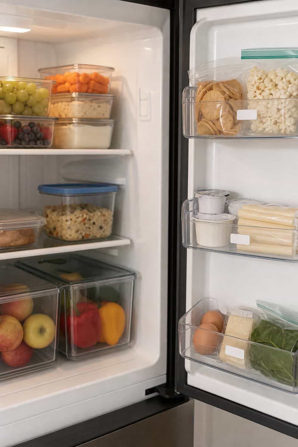 20 Aesthetic Fridge Ideas for a Cleaner, Prettier Fridge aesthetic fridge ideas 11