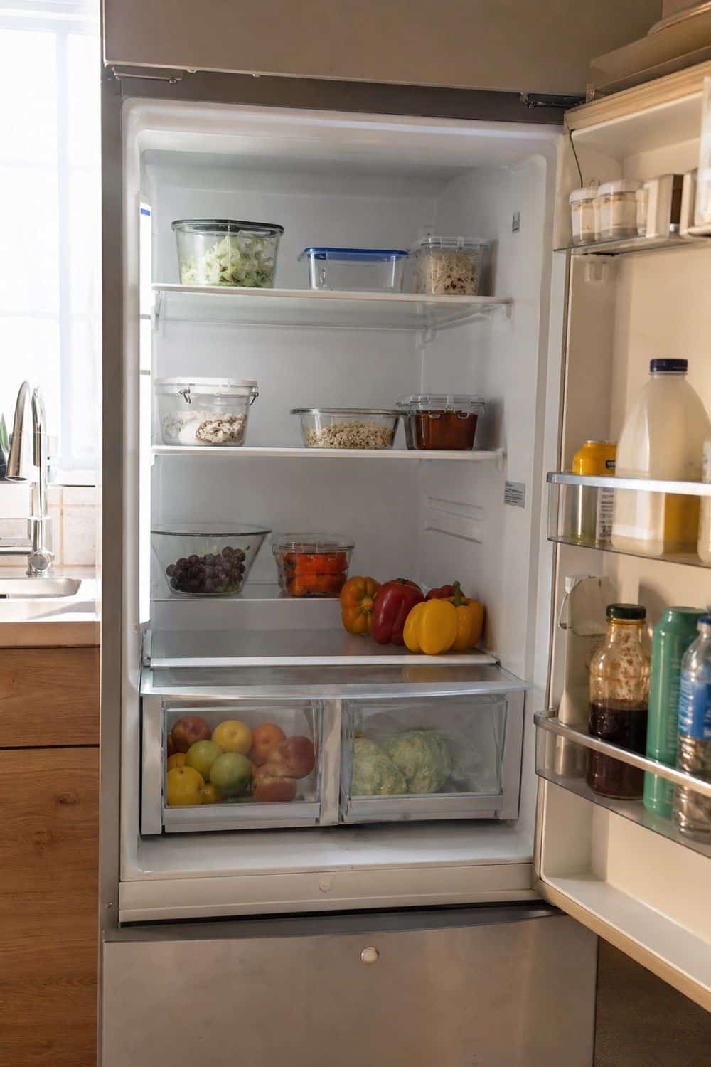 20 Aesthetic Fridge Ideas for a Cleaner, Prettier Fridge aesthetic fridge ideas 17