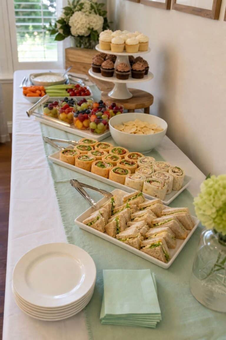 25 Baby Shower Food Table Ideas for a Beautiful Buffet